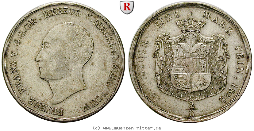mecklenburg-friedrich-franz-i-2-3-taler/31516.jpg