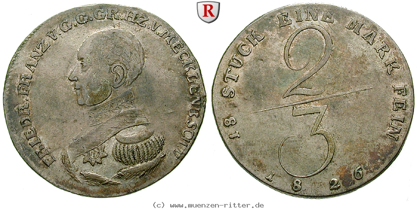 mecklenburg-friedrich-franz-i-2-3-taler/93279.jpg