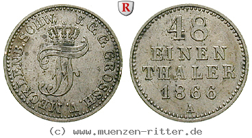 Klicken Sie auf das Bild um es auf Ihrem Rechner zu speichern mecklenburg-friedrich-franz-ii-1-48-taler/34755.jpg
