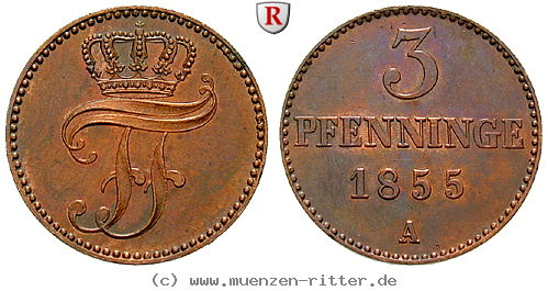 Klicken Sie auf das Bild um es auf Ihrem Rechner zu speichern mecklenburg-friedrich-franz-ii-3-pfennig/85459.jpg