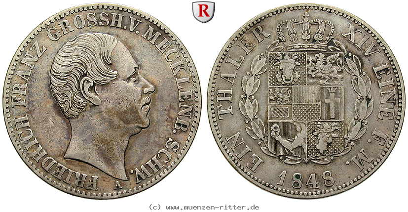 mecklenburg-friedrich-franz-ii-taler/102034.jpg