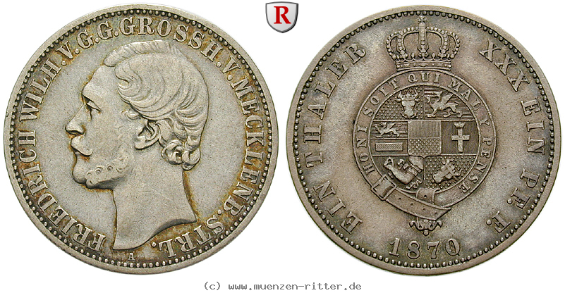 Klicken Sie auf das Bild um es auf Ihrem Rechner zu speichern mecklenburg-friedrich-wilhelm-vereinstaler/90655.jpg