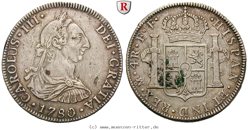 Klicken Sie auf das Bild um es auf Ihrem Rechner zu speichern mexiko-carlos-iii-4-reales/13063.jpg