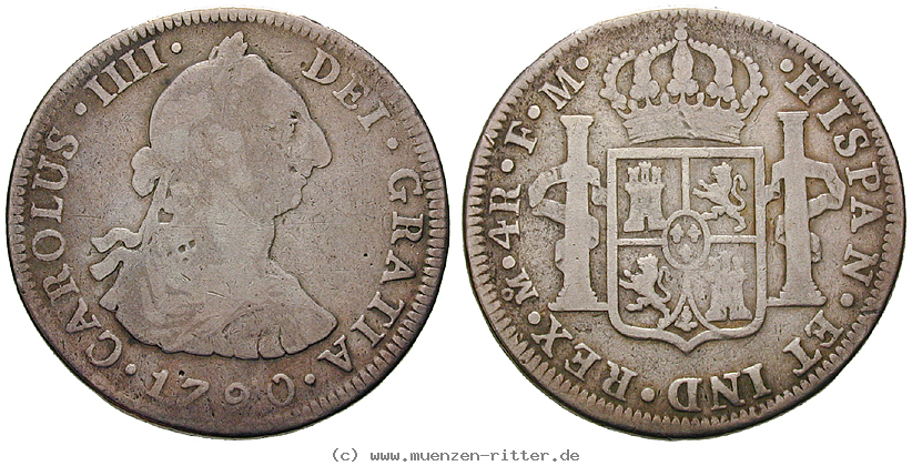 Klicken Sie auf das Bild um es auf Ihrem Rechner zu speichern mexiko-carlos-iv-4-reales/13145.jpg