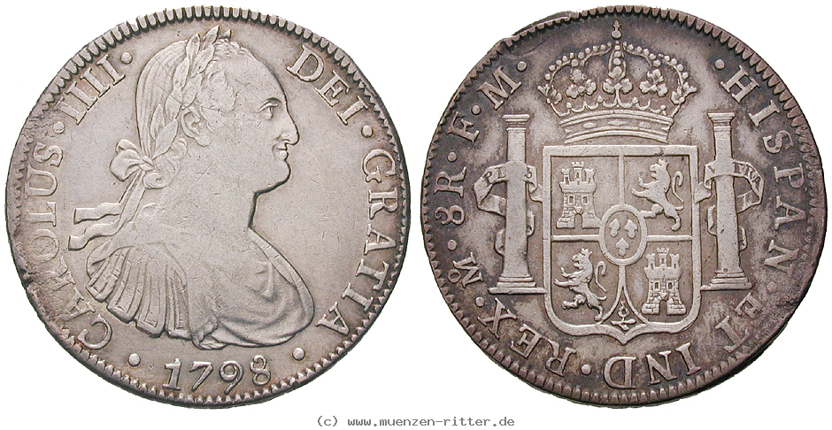 Klicken Sie auf das Bild um es auf Ihrem Rechner zu speichern mexiko-carlos-iv-8-reales/13131.jpg