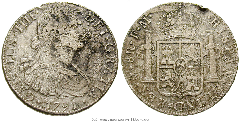 Klicken Sie auf das Bild um es auf Ihrem Rechner zu speichern mexiko-carlos-iv-8-reales/30692.jpg