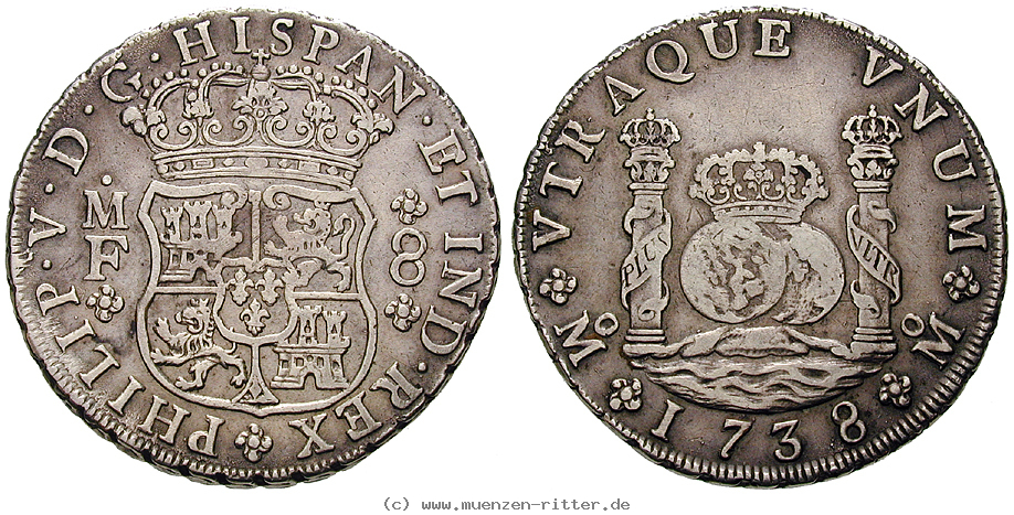 Klicken Sie auf das Bild um es auf Ihrem Rechner zu speichern mexiko-philipp-v-8-reales/12962.jpg