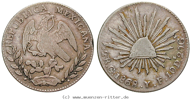 Klicken Sie auf das Bild um es auf Ihrem Rechner zu speichern mexiko-republik-2-reales/14149.jpg
