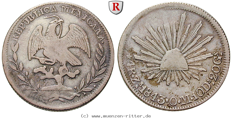 Klicken Sie auf das Bild um es auf Ihrem Rechner zu speichern mexiko-republik-4-reales/14418.jpg