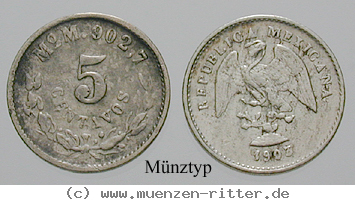 Klicken Sie auf das Bild um es auf Ihrem Rechner zu speichern mexiko-republik-5-centavos/14531.jpg