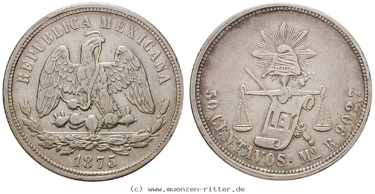 Klicken Sie auf das Bild um es auf Ihrem Rechner zu speichern mexiko-republik-50-centavos/14244.jpg