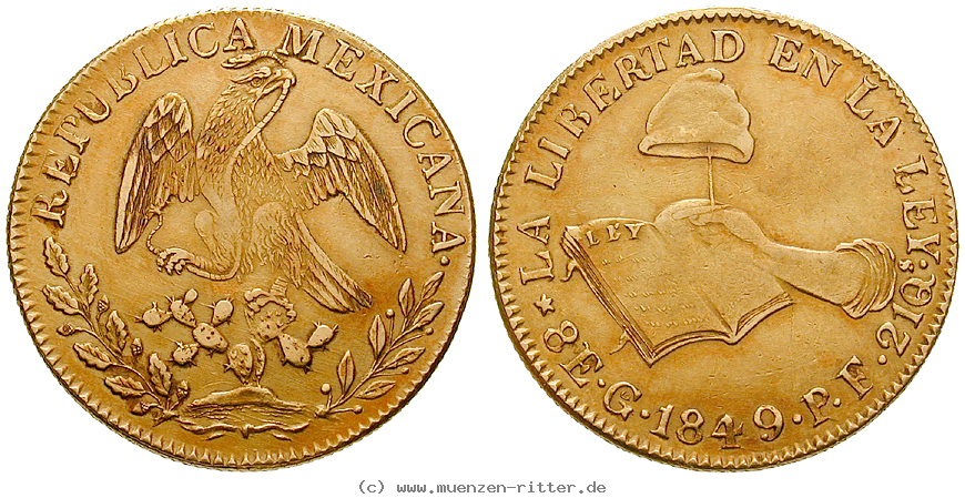 Klicken Sie auf das Bild um es auf Ihrem Rechner zu speichern mexiko-republik-8-escudos/42563.jpg