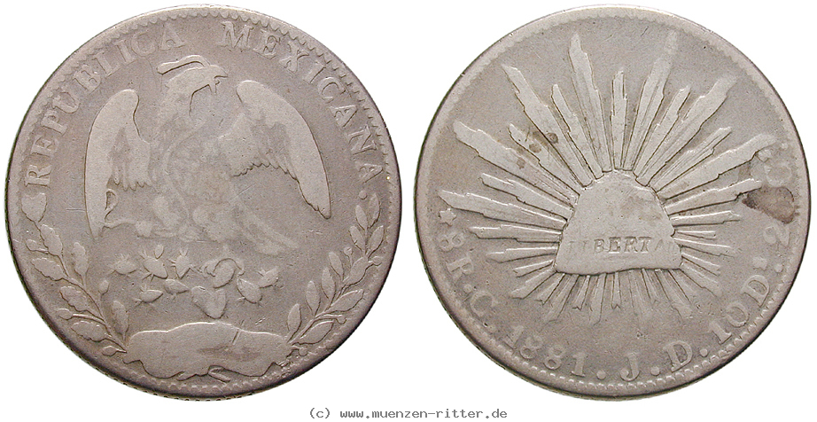 Klicken Sie auf das Bild um es auf Ihrem Rechner zu speichern mexiko-republik-8-reales/13953.jpg