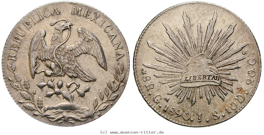 Klicken Sie auf das Bild um es auf Ihrem Rechner zu speichern mexiko-republik-8-reales/14024.jpg