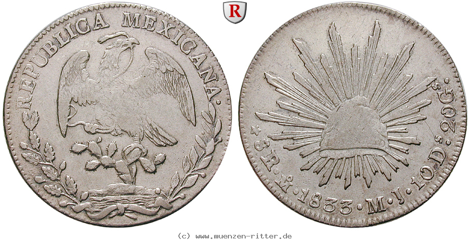 Klicken Sie auf das Bild um es auf Ihrem Rechner zu speichern mexiko-republik-8-reales/14164.jpg