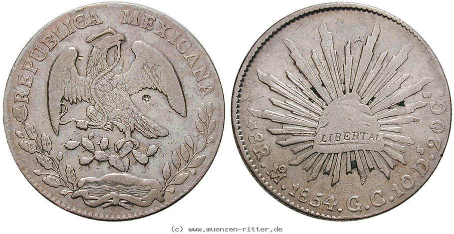Klicken Sie auf das Bild um es auf Ihrem Rechner zu speichern mexiko-republik-8-reales/14173.jpg