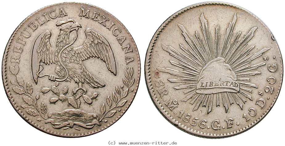Klicken Sie auf das Bild um es auf Ihrem Rechner zu speichern mexiko-republik-8-reales/14174.jpg