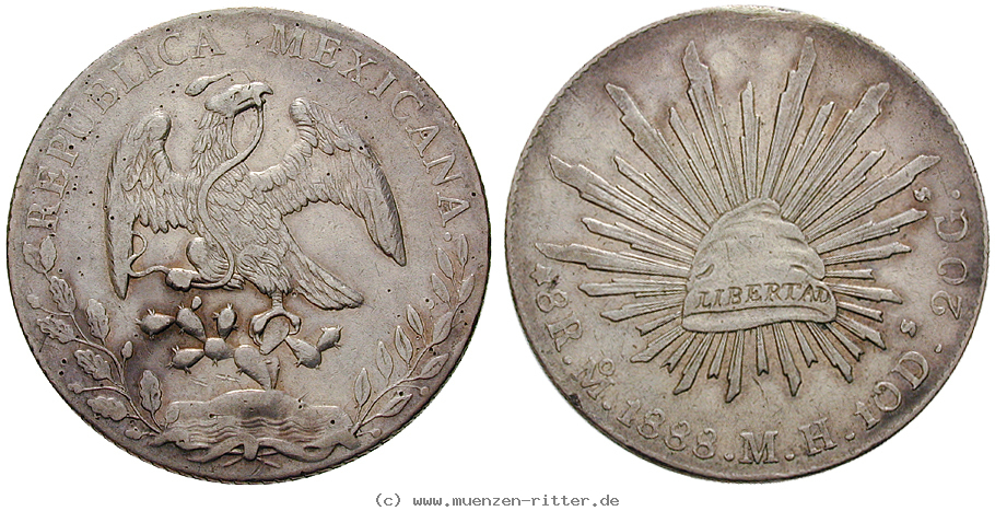 Klicken Sie auf das Bild um es auf Ihrem Rechner zu speichern mexiko-republik-8-reales/14197.jpg