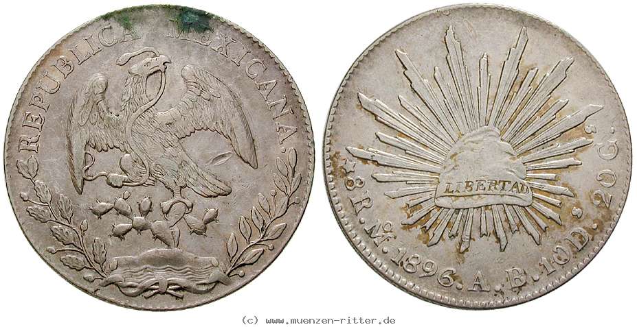Klicken Sie auf das Bild um es auf Ihrem Rechner zu speichern mexiko-republik-8-reales/14212.jpg