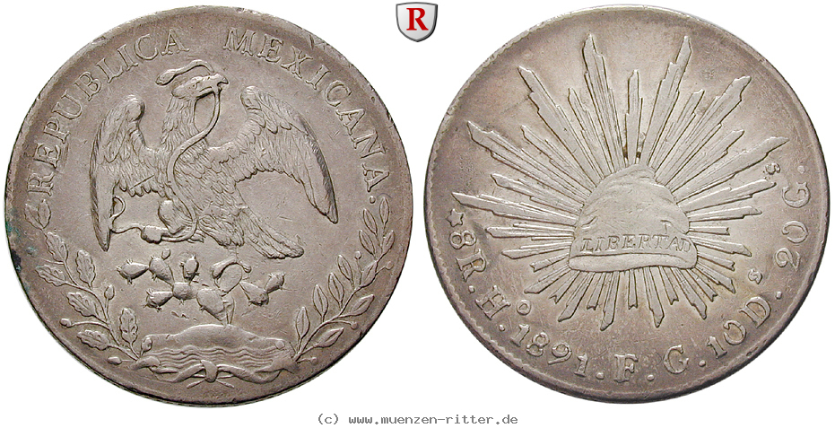 Klicken Sie auf das Bild um es auf Ihrem Rechner zu speichern mexiko-republik-8-reales/14331.jpg
