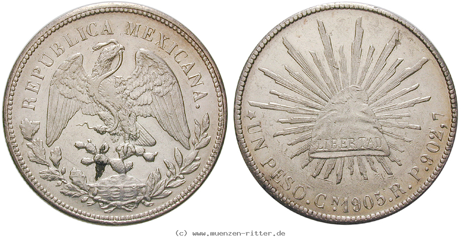 Klicken Sie auf das Bild um es auf Ihrem Rechner zu speichern mexiko-republik-peso/13972.jpg
