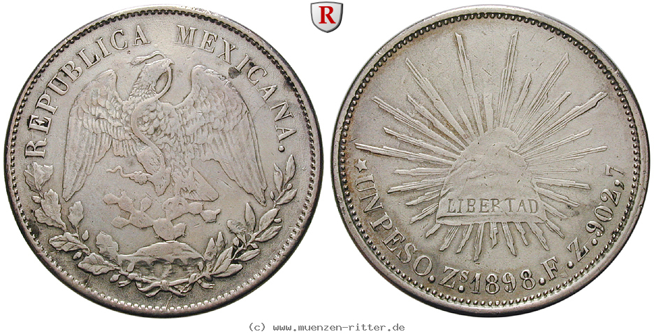 Klicken Sie auf das Bild um es auf Ihrem Rechner zu speichern mexiko-republik-peso/14393.jpg