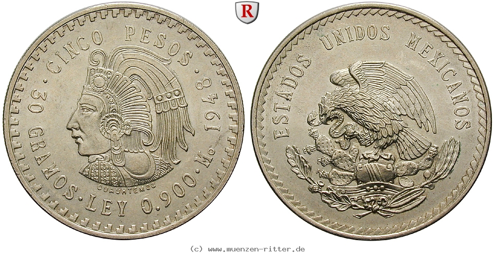 Klicken Sie auf das Bild um es auf Ihrem Rechner zu speichern mexiko-vereinigte-staaten-5-pesos/103237.jpg