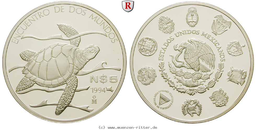 Klicken Sie auf das Bild um es auf Ihrem Rechner zu speichern mexiko-vereinigte-staaten-5-pesos/59195.jpg