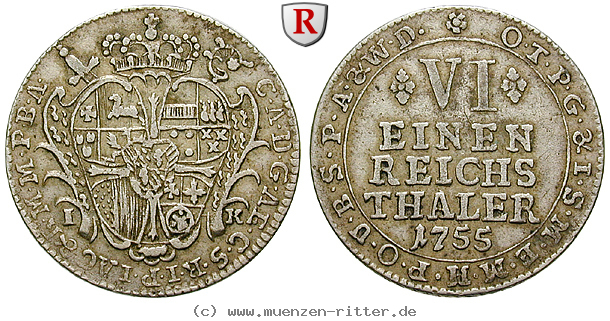 muenster-bistum-clemens-august-von-bayern-1-6-taler/86092.jpg