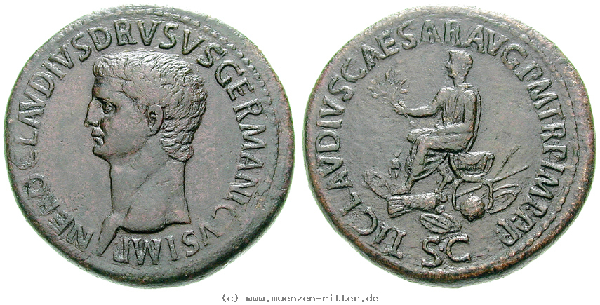 nero-claudius-drusus-vater-des-claudius-sesterz/16108.jpg