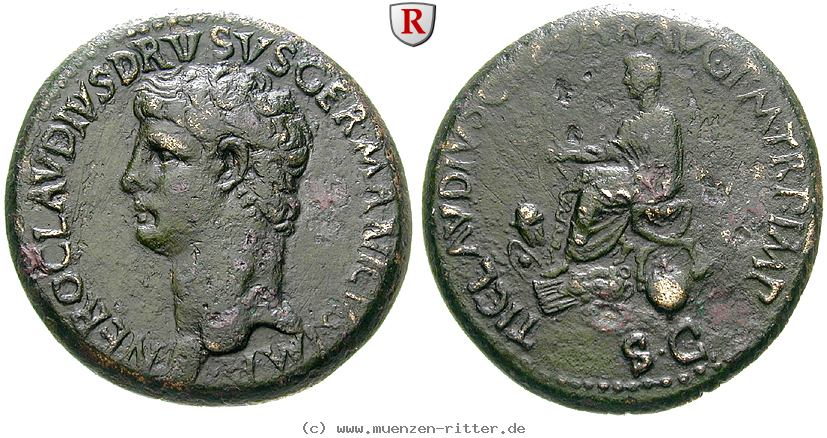Klicken Sie auf das Bild um es auf Ihrem Rechner zu speichern nero-claudius-drusus-vater-des-claudius-sesterz/63199.jpg