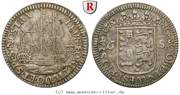 Klicken Sie auf das Bild um es auf Ihrem Rechner zu speichern niederlande-6-stuivers-scheepjesschelling/101286.jpg