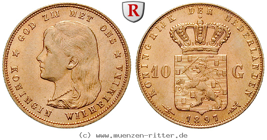 Klicken Sie auf das Bild um es auf Ihrem Rechner zu speichern niederlande-wilhelmina-i-10-gulden/27387.jpg