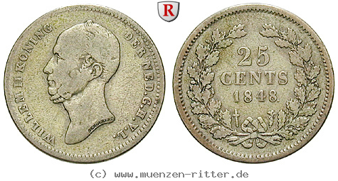 niederlande-willem-ii-25-cents/57794.jpg