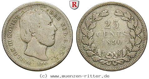 niederlande-willem-iii-25-cents/57796.jpg