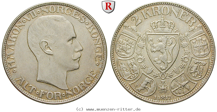 Klicken Sie auf das Bild um es auf Ihrem Rechner zu speichern norwegen-haakon-vii-2-kroner/52244.jpg