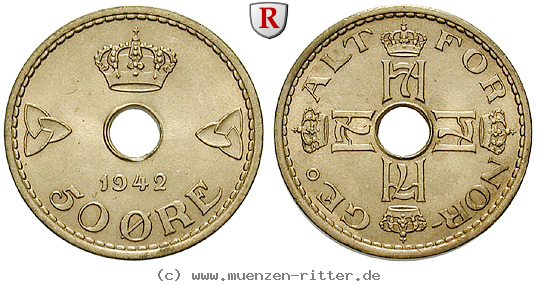 Klicken Sie auf das Bild um es auf Ihrem Rechner zu speichern norwegen-haakon-vii-50-oere/73628.jpg