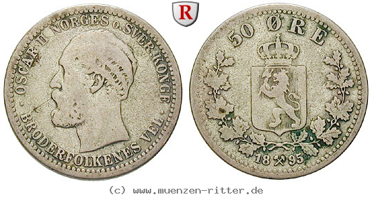 norwegen-oskar-ii-50-oere/48543.jpg