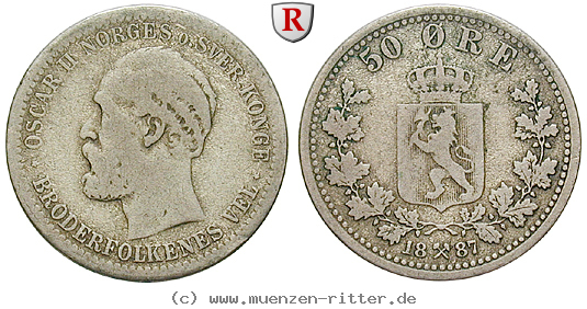 norwegen-oskar-ii-50-oere/57146.jpg