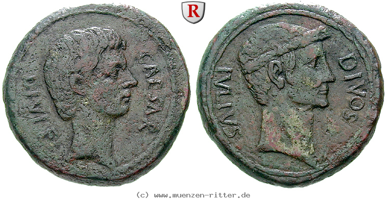 octavian-und-divus-caesar-dupondius/94554.jpg