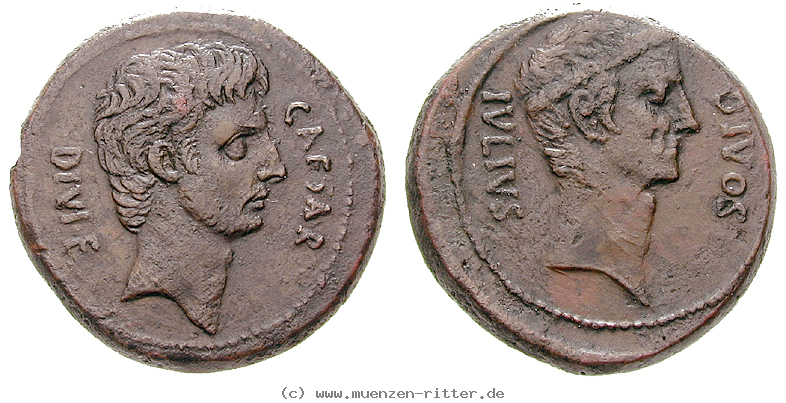 octavian-und-divus-caesar-sesterz/23117.jpg