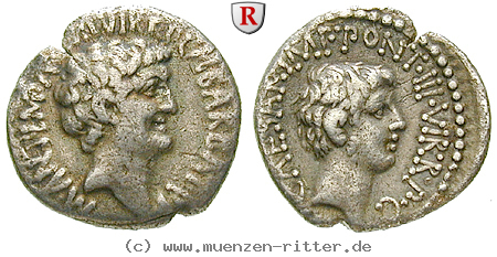 octavian-und-marcus-antonius-denar/46439.jpg