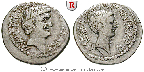 Klicken Sie auf das Bild um es auf Ihrem Rechner zu speichern octavian-und-marcus-antonius-denar/76836.jpg