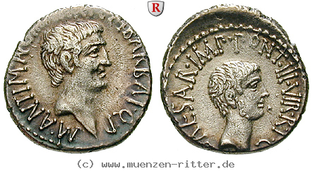 octavian-und-marcus-antonius-denar/91832.jpg