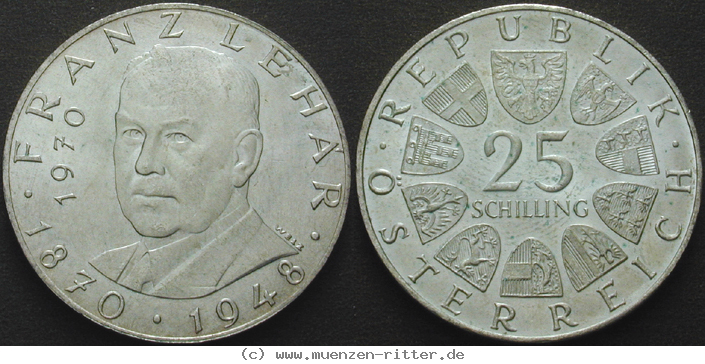 Klicken Sie auf das Bild um es auf Ihrem Rechner zu speichern oesterreich-2-republik-25-schilling/ag19476.jpg