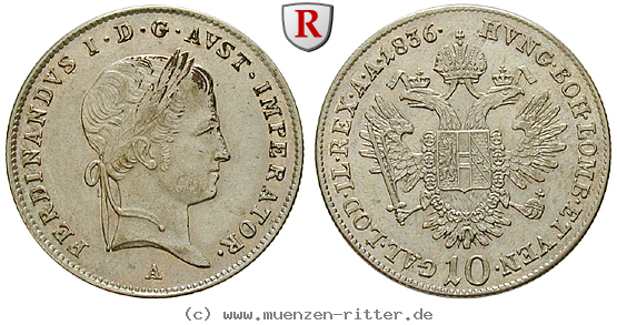 oesterreich-kaiserreich-ferdinand-i-10-kreuzer/39964.jpg
