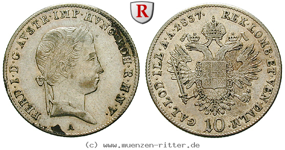 oesterreich-kaiserreich-ferdinand-i-10-kreuzer/39966.jpg