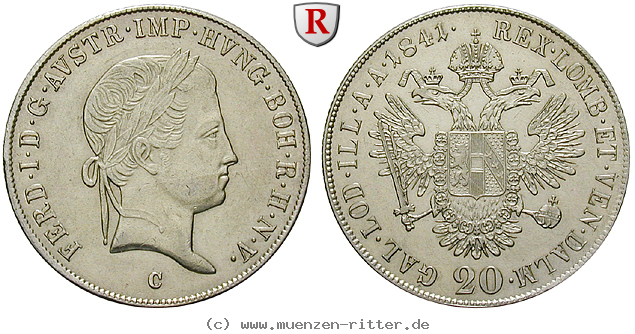 oesterreich-kaiserreich-ferdinand-i-20-kreuzer/85664.jpg