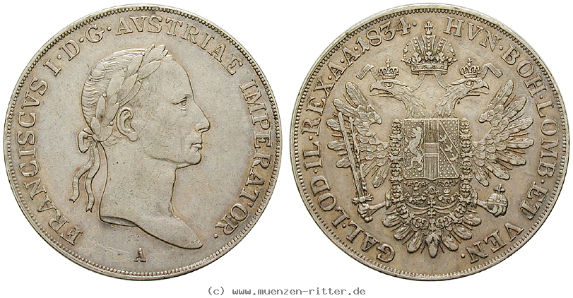 Klicken Sie auf das Bild um es auf Ihrem Rechner zu speichern oesterreich-kaiserreich-franz-ii--i--1-2-taler/39289.jpg