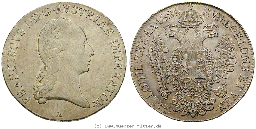 Klicken Sie auf das Bild um es auf Ihrem Rechner zu speichern oesterreich-kaiserreich-franz-ii--i--1-2-taler/40102.jpg